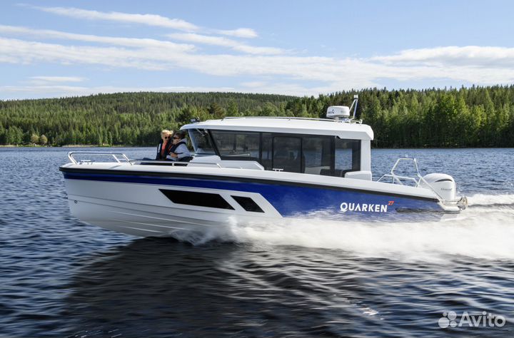 Катер Quarken 27 Cabin с моторами