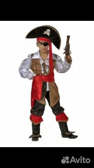 Новогодний костюм пирата, корсара/прокат