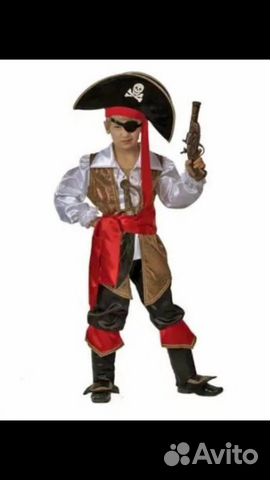 Новогодний костюм пирата, корсара/прокат