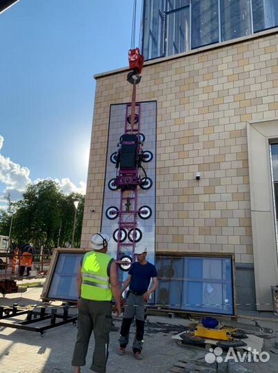 Вакуумный захват для стекла и сэндвич панелей