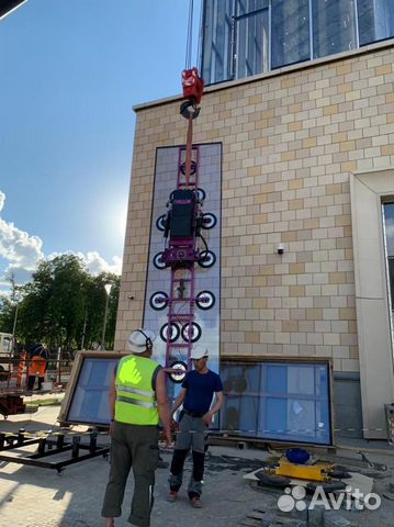 Вакуумный захват для стекла и сэндвич панелей