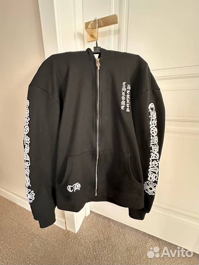 Chrome hearts zip hoodie Gothic
