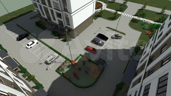 2-к. квартира, 56,7 м², 6/8 эт.