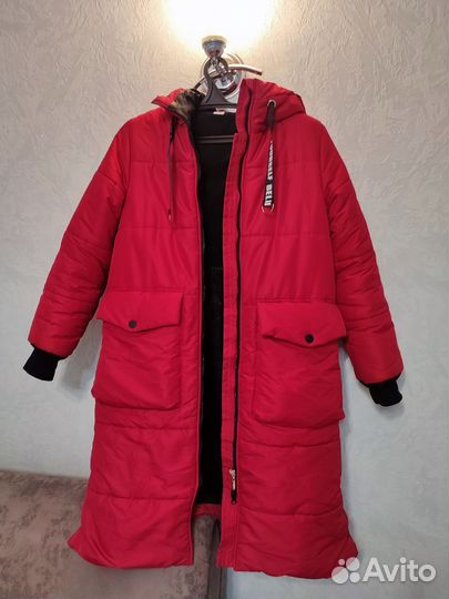 Пальто зимнее