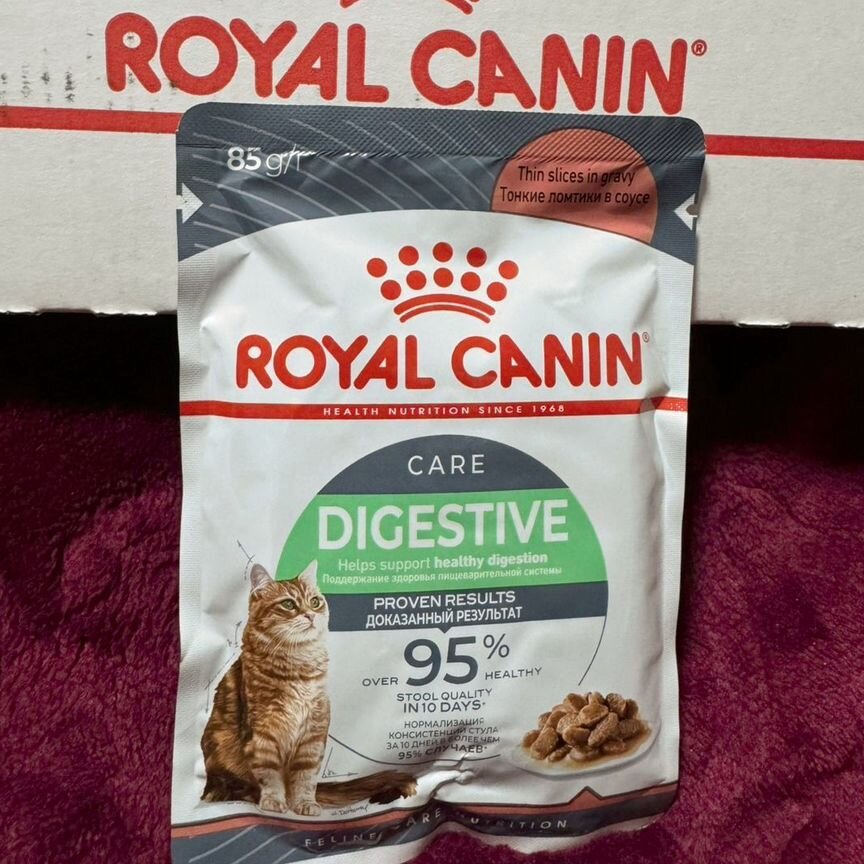 Влажный корм для кошек royal canin digestive