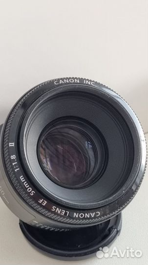Объектив Canon EF 50mm f/1.8 II
