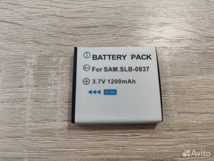 Аккумулятор SLB-0837 для фотоаппарата Samsung