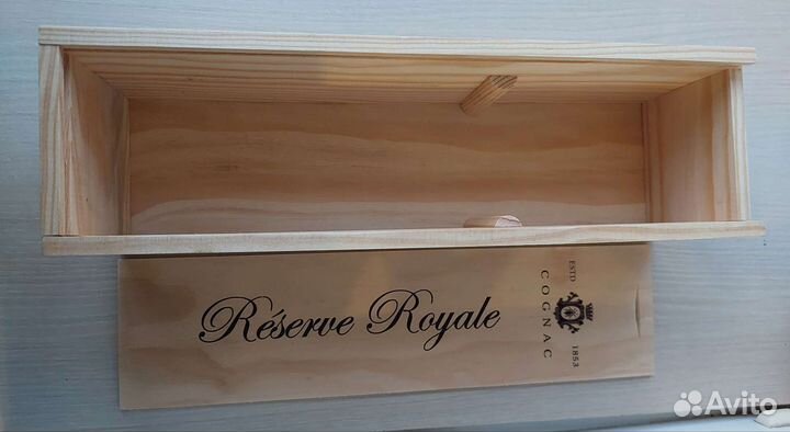 Деревянная коробка 34*10 для коньяка