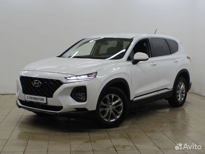 Hyundai Santa Fe 2.4 AT, 2019, 149 200 км