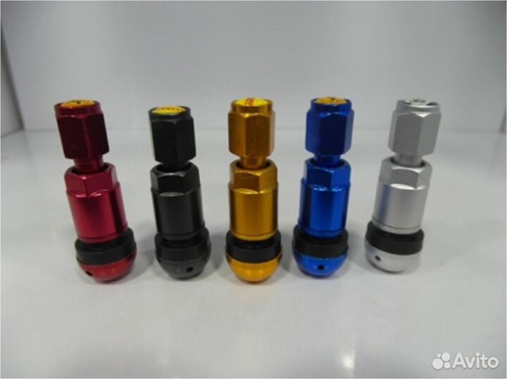 Ниппеля/клапан - универсальные (Серебристый)