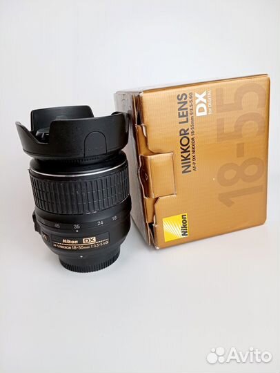 Nikon AF-S 18-55mm/3.5-5.6 VR (и Аренда)