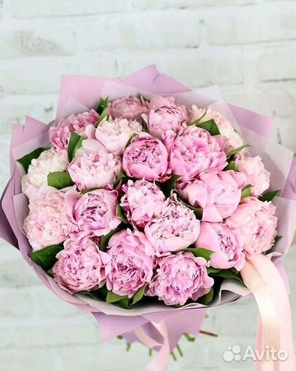 Пионы Букет пионов
