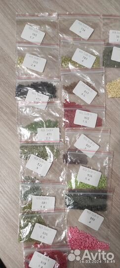 Стразы от алмазной мозайки