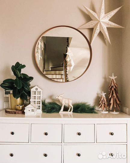 Зеркало IKEA круглое 60см или 80см