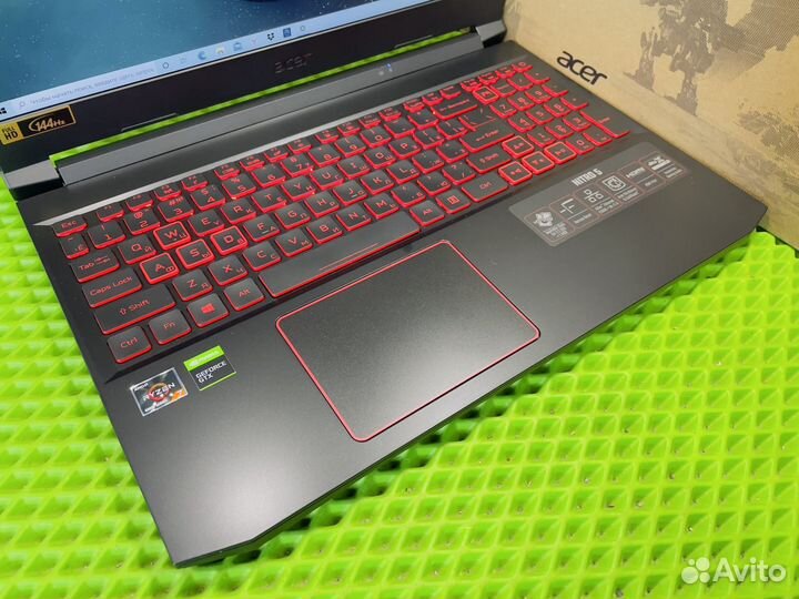 Игровой Ноутбук Acer Nitro5 Ryzen 7-4Th 144Hz