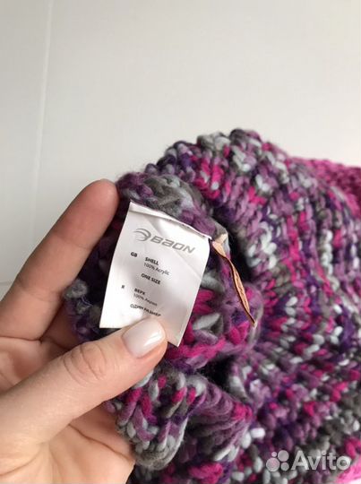 Беретка и снуд ажурной вязки