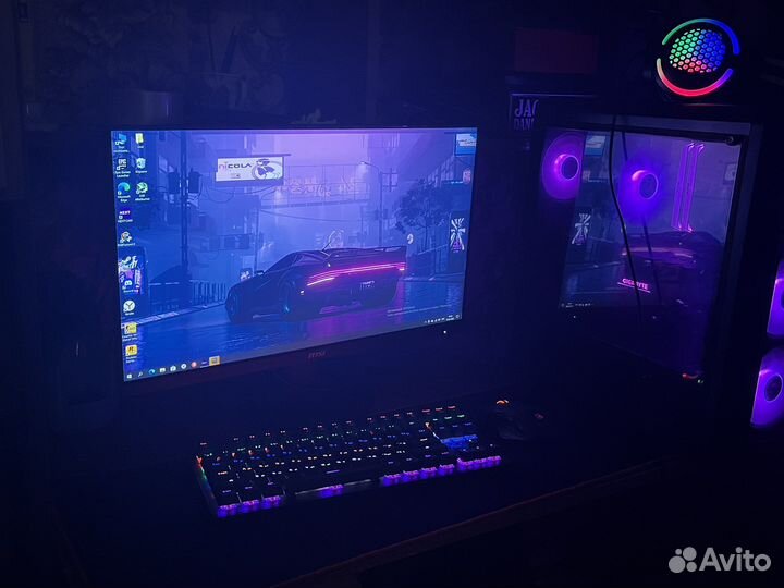 Игровой компьютер пк Intel i5 10400F/16gb/rtx3070
