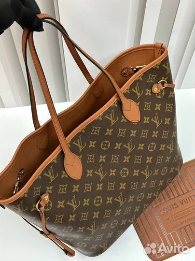 Сумка шоппер Louis Vuitton Neverfull Inside Out MM