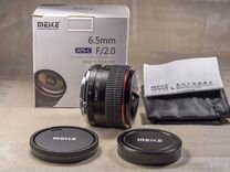 Meike 6.5 mm f 2.0 Ultra Wide для Canon