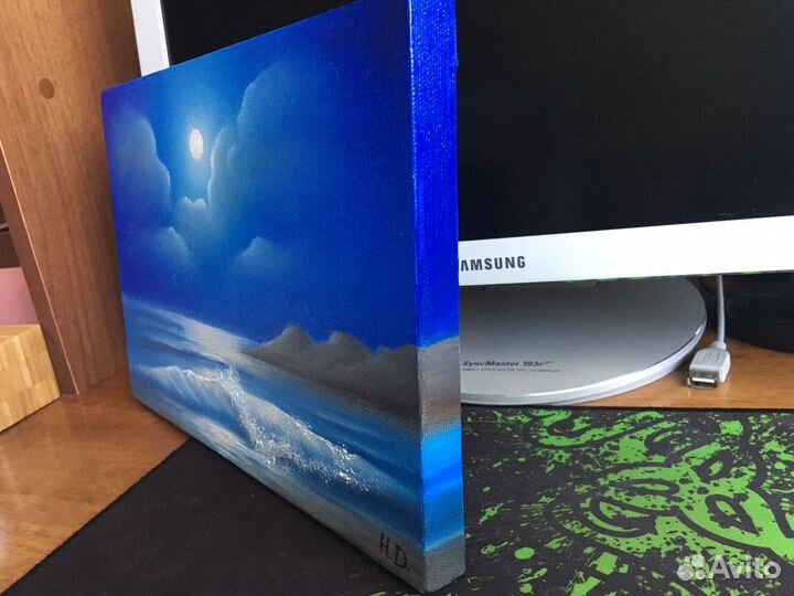 Полнолуние, масло