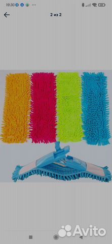 Насадка для швабры из микрофибры