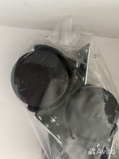 Колесики для мебели 4 штуки чёрные мебельные