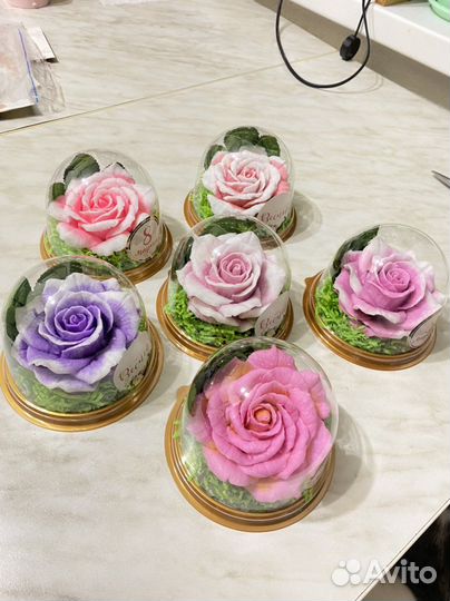 Цветы из мыла к 8 марта и на другие праздники