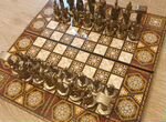 Шахматы из Турции. Металлические фигурки