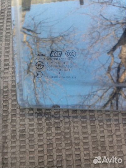 Стекло боковое Chevrolet Lacetti