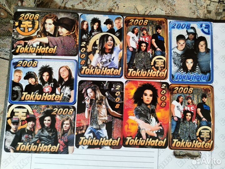 Календари Tokio Hotel 2008