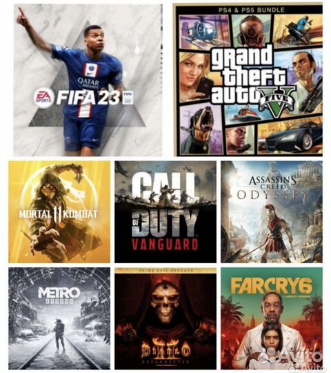 Игры sony playstation 4 & 5