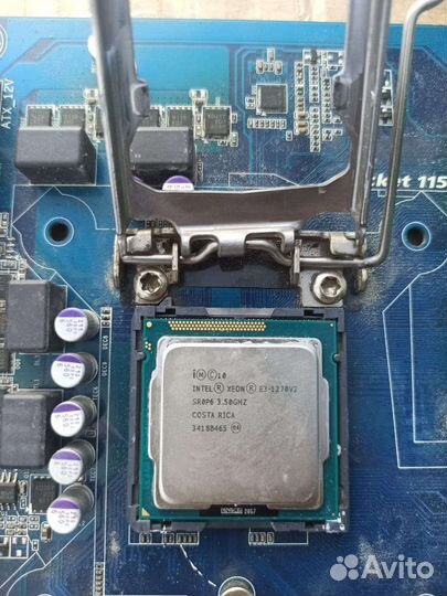 Продам процессор Intel Xeon E3-1270V2 3,5GHz