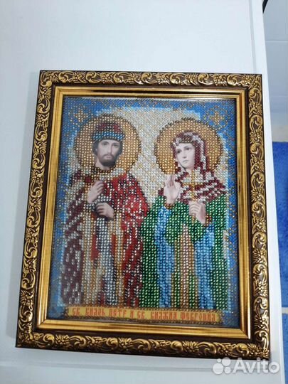 Иконы вышитые бисером