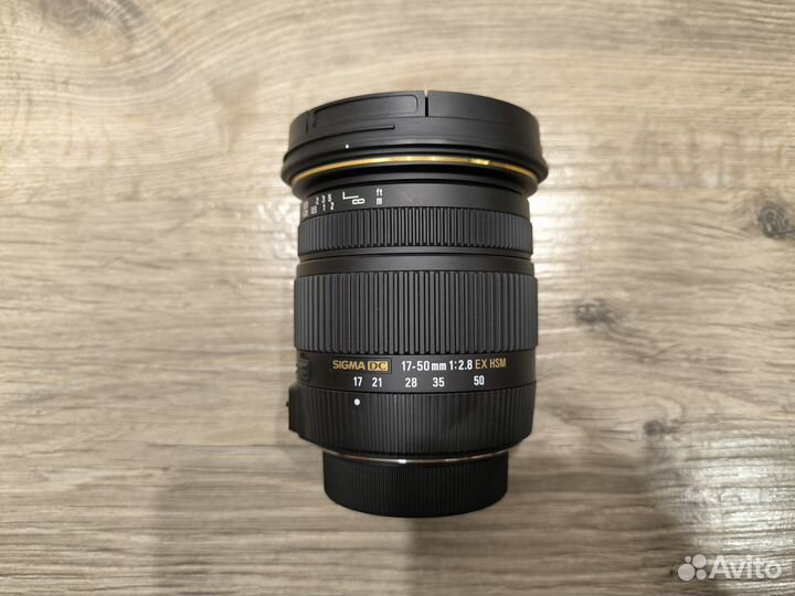 Sigma 17-50mm f/2.8 EX DC OS HSM Nikon F в Идеале