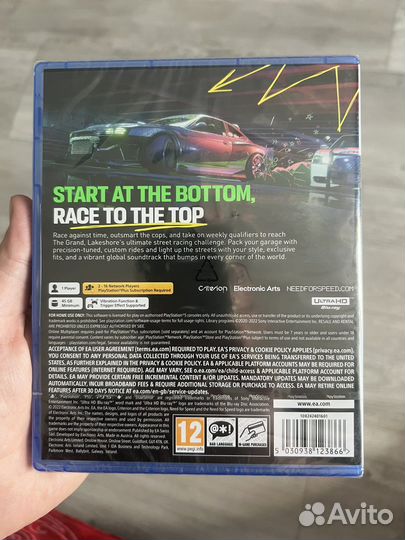 Nfs unbound ps5 new новый диск
