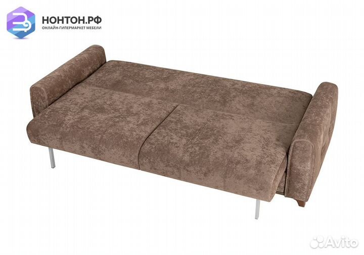 Диван книжка Плимут коричневый