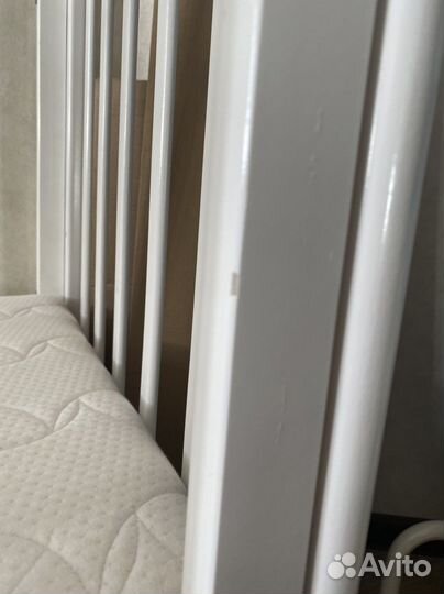 Детская кроватка Лель с поперечным маятником