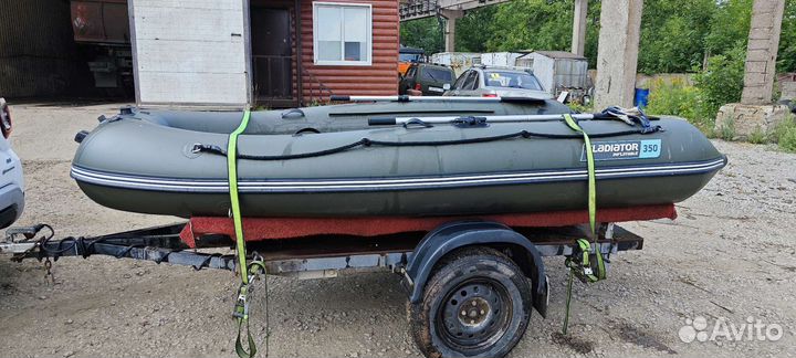Лодка gladiator E350PRO нд/нд
