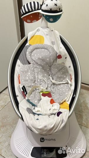 Электронный шезлонг-качели 4moms MamaRoo 3.0