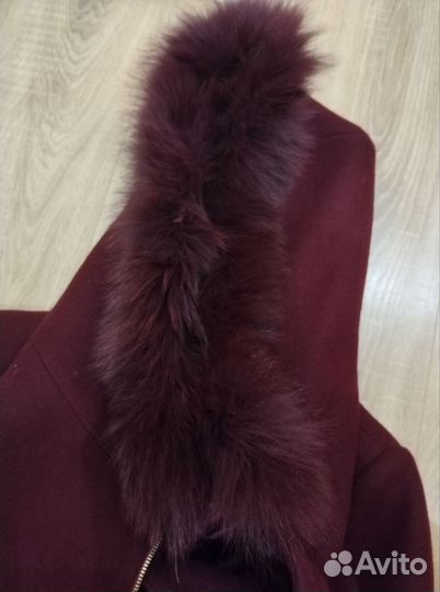 Мех,опушка на молнии 91 см