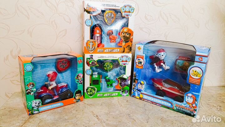 Щенячий Морской патруль Щенок+машинка