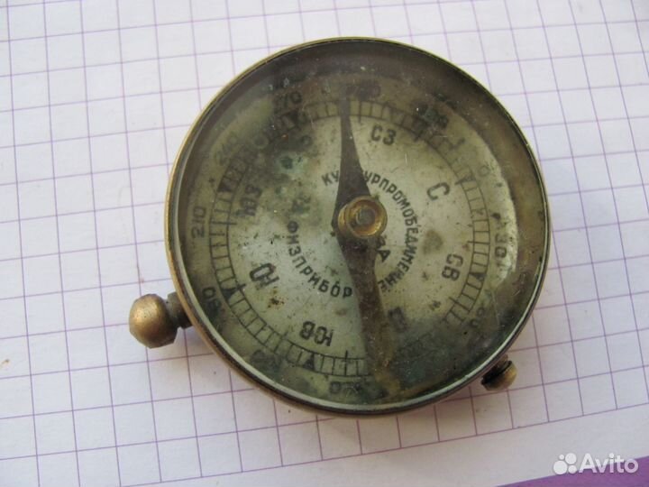 Компас ркка корпус латунь
