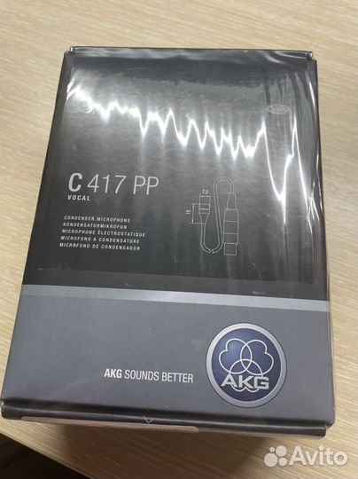 Akg c417p петличный микрофон