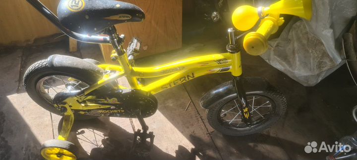 Детский велосипед с ручкой бу