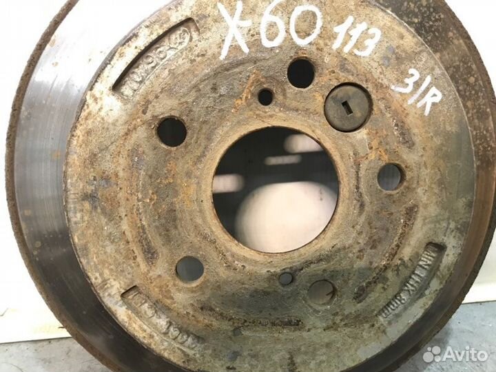 Тормозной диск задний Lifan X60 LFB479Q 2013