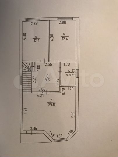 Дом 140 м² на участке 3 сот.