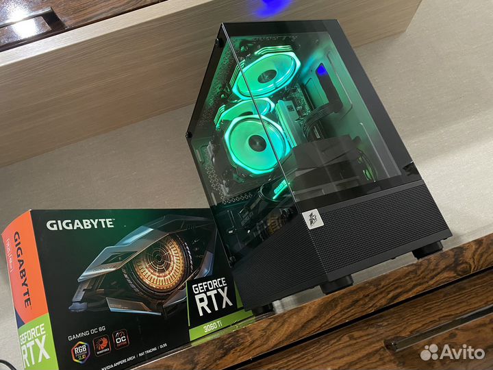 Игровой пк i5 12400, RTX 3060ti, 16 DDR4 3600, m2