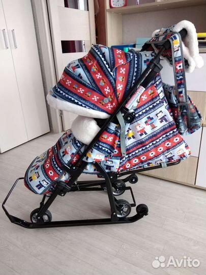 Санки-коляска 