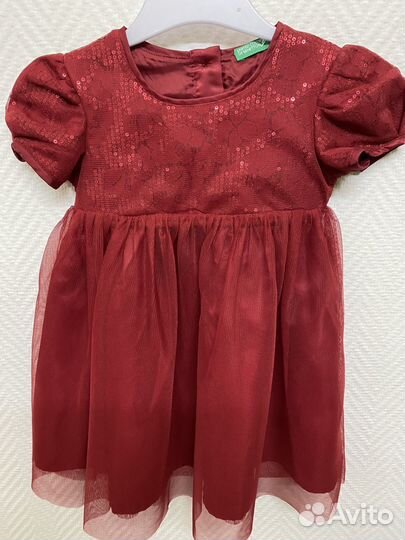 Платье для девочки united colors of benetton 1 год
