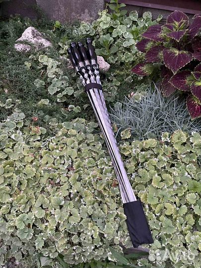 Набор шампуров 6шт, в переносном чехле